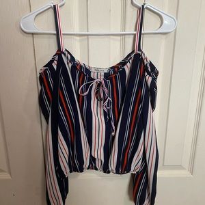 Off the shoulder top!